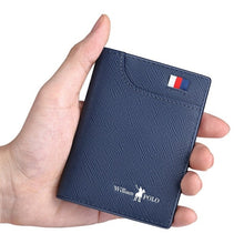 Load image into Gallery viewer, Genuine Leather Men's Wallets Thin Male Wallet
