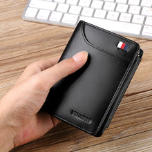 Load image into Gallery viewer, WILLIAMPOLO Luxury Brand Hight Genuine Leather Men Wallet