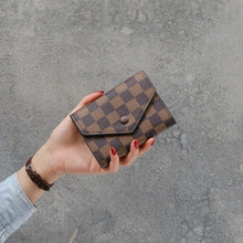 Load image into Gallery viewer, Printing flower women wallet small zipper