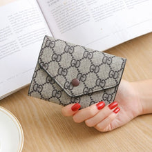 Load image into Gallery viewer, Printing flower women wallet small zipper