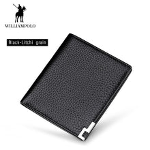 Load image into Gallery viewer, WILLIAMPOLO  Slim Wallet Men's Genuine Leather