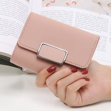 Load image into Gallery viewer, New Money Small Wallet Women Casual Solid Wallet
