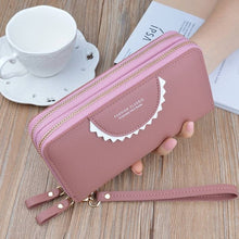 Load image into Gallery viewer, Women Wallets Fashion Lady Double Zipper