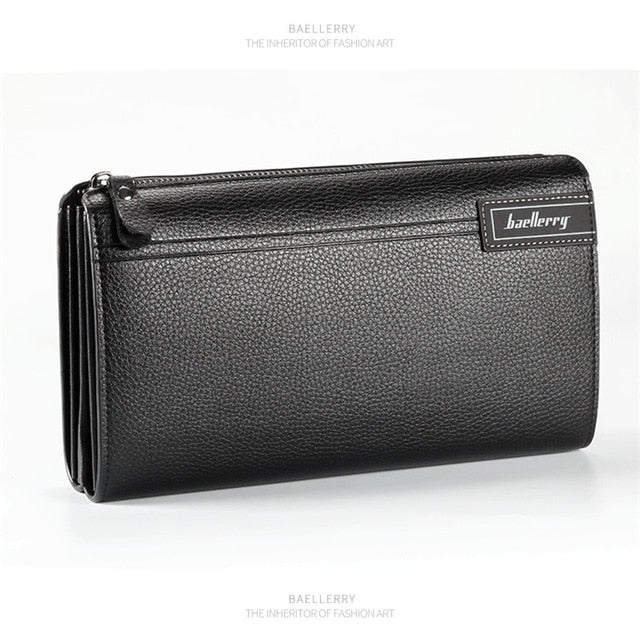 Luxury Wallets With Coin Pocket Long Zipper