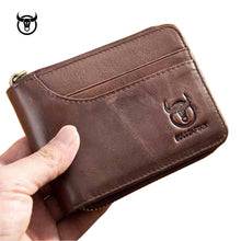Load image into Gallery viewer, Brand Genuine Leather Men Wallets