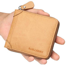 Load image into Gallery viewer, Mens Leather Wallet Men Business ID Card Holder