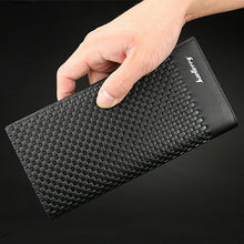 Load image into Gallery viewer, Baellerry Fashion Famous brand men's leather long Wallet