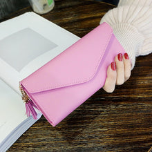 Load image into Gallery viewer, 2019 Fashion Womens Wallets Simple Zipper
